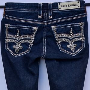 Rock Revival Adorna Denim Boot Cut Jeans 29 x 33